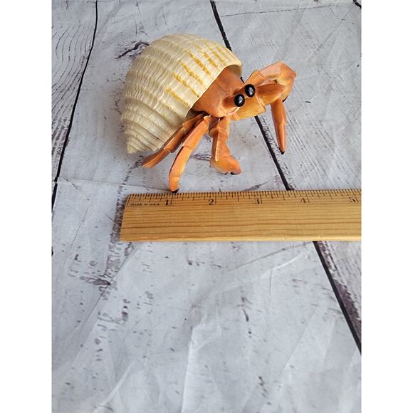 Hermit Crab Creatures Figure Safari Ltd Crustation Ocean Life Toy Cake Topper - Picture 7 of 8